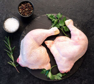 Frozen chicken leg quarter